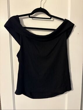 Old Navy Black Off-Shoulder Top